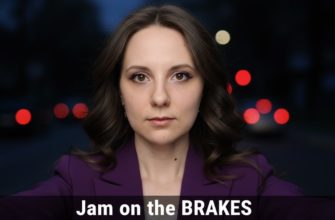 Английская идиома Jam on the Brakes