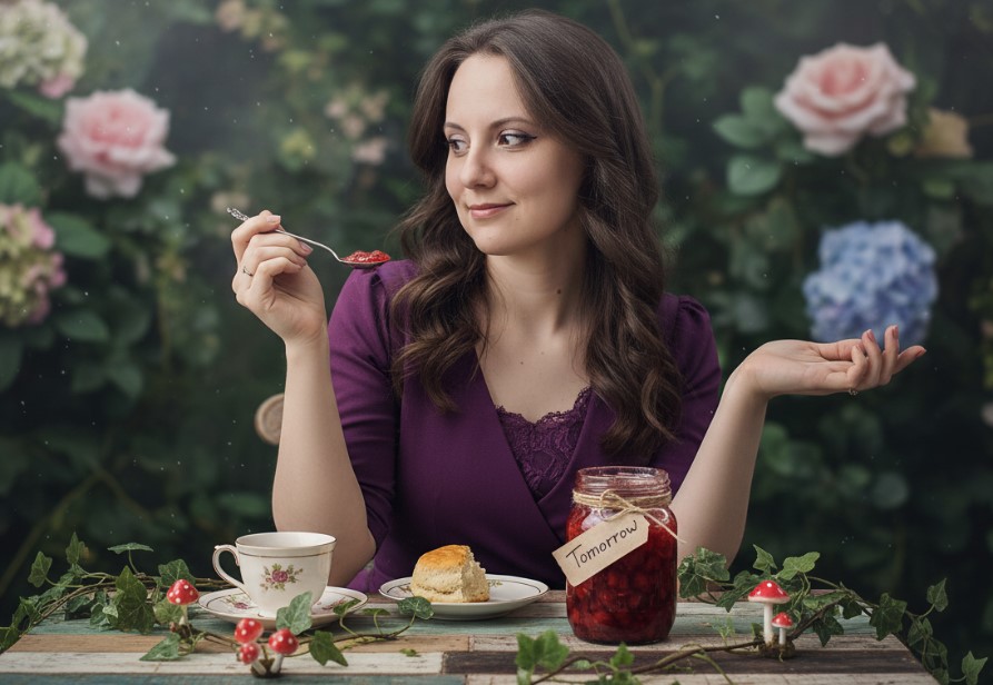 Английская идиома Jam tomorrow