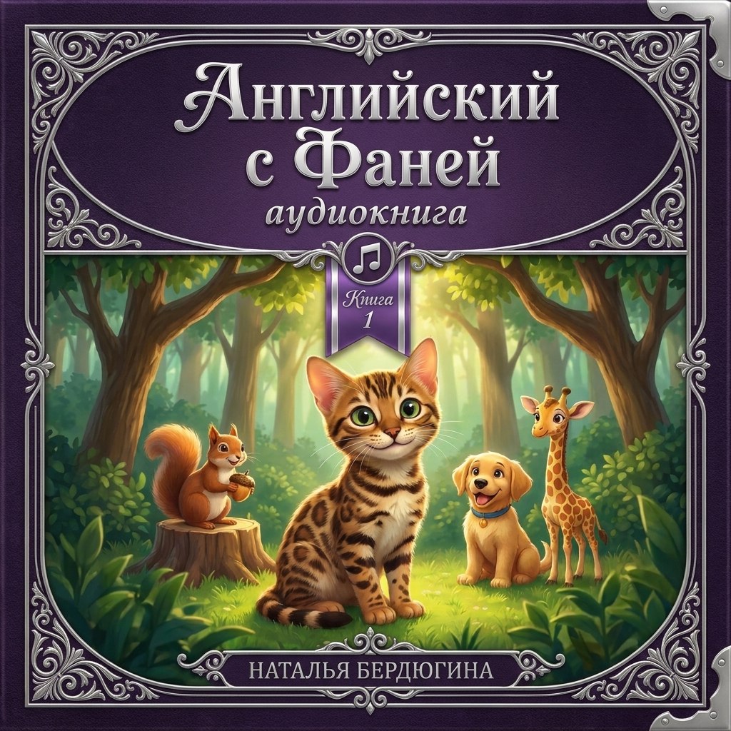 Английский с Фаней ч.1: Лесные сказки (Аудиокнига)